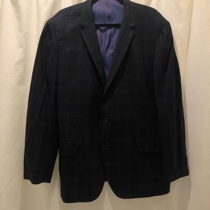 Men’s Plaid Blazer